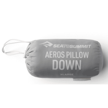 Polštář Sea to Summit Aeros Down Pillow XL Neutral Grey