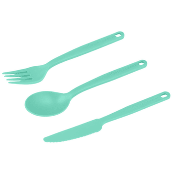 Set Sea to Summit Camp Cutlery Set 3 Piece Cabbage