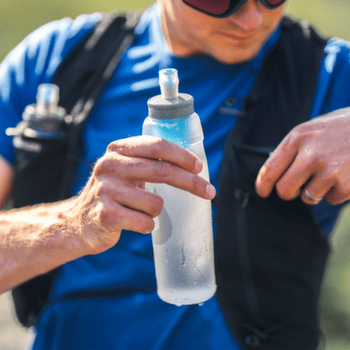 Láhev Hydrapak ULTRAFLASK + 500ml FILTER KIT Clear