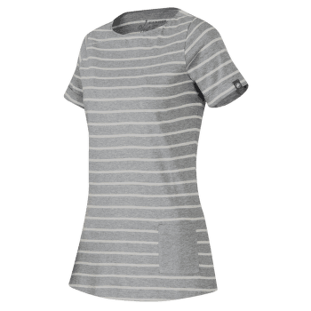 Tričko krátky rukáv Mammut Ceredo T-Shirt Women stone grey melange-light grey melange 0941