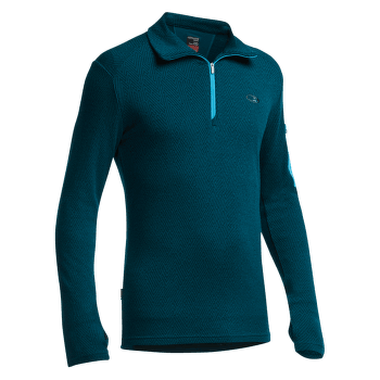 Tričko dlhý rukáv Icebreaker Apex LS Half Zip Mountain Icon Men Night/Aegean