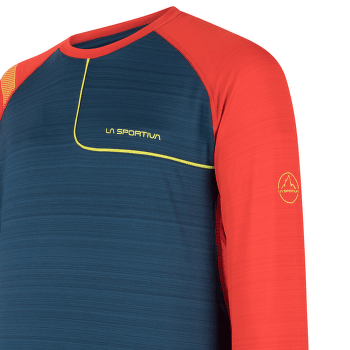 Tričko dlhý rukáv La Sportiva Tour Long Sleeve Men Opal/Poppy