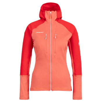 Eiswand Advanced ML Hooded Jacket Women barberry-azalea