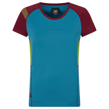 Triko krátký rukáv La Sportiva Move T-Shirt Women Topaz/Red Plum
