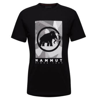 Triko krátký rukáv Mammut Trovat T-Shirt Men black-white PRT2