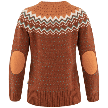 Svetr Fjällräven Övik Knit Sweater Women Autumn Leaf-Desert Brown