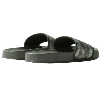 Pantofle The North Face Basecamp Slide III Military Olive Stippled Camo Print-TNF Black