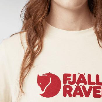 Tričko krátky rukáv Fjällräven Fjällräven Logo Tee Women Chalk White