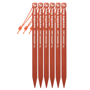 Kolík Big Agnes Dirt Dagger UL 6 Tent Stakes Orange