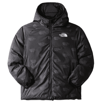 Bunda The North Face Printed Reversible North Down Hooded Jacket Boys TNF BLACK