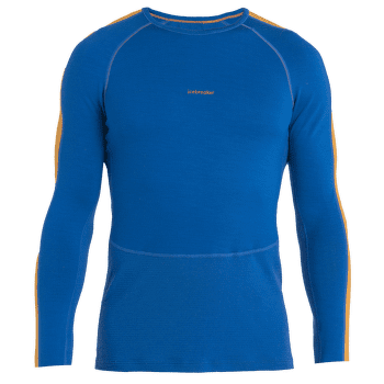 Triko dlouhý rukáv Icebreaker 260 ZoneKnit™ LS Crewe Men LAZURITE/SOLAR/CB