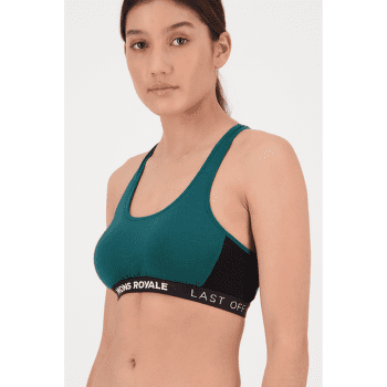 Podprsenka Mons Royale SIERRA SPORTS BRA Evergreen