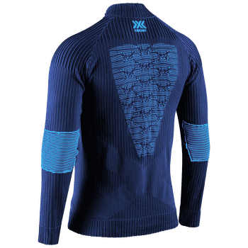Mikina X-Bionic Energy Accumulator 4.0 Transmission Layer Full Zip Men NAVY/BLUE