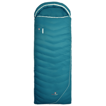 Spacák Grüezi bag Biopod DownWool Subzero Comfort Autumn Blue