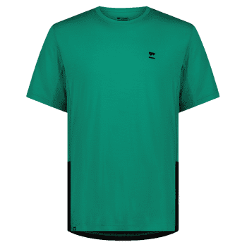 Tričko krátky rukáv Mons Royale Tarn Merino Shift T-Shirt Men Pop Green / Black