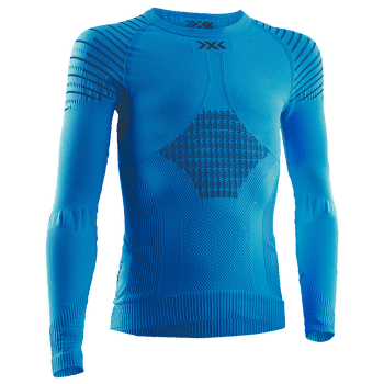 Triko dlouhý rukáv X-Bionic Invent 4.0 Shirt Long Sleeve Junior TEAL BLUE/ANTHRACITE