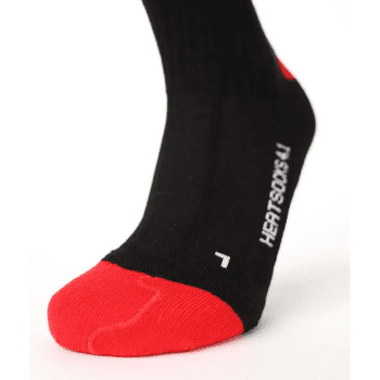 Podkolenky Lenz heat sock 4.1 toe cap Green/Orange