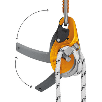 Brzda Petzl I’D® EVAC Yellow