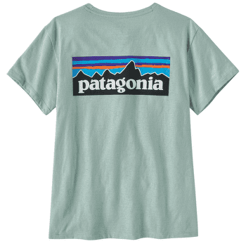 Tričko krátky rukáv Patagonia P-6 Logo Responsibili-Tee Women Wispy Green