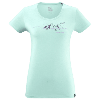 Triko krátký rukáv Millet Divino T-Shirt SS Women ARUBA BLUE NEW
