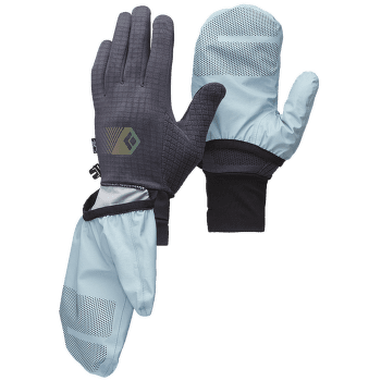 Rukavice Black Diamond GridTech Storm Hood Gloves Carbon-Glacier