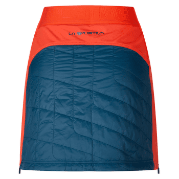 Sukně La Sportiva Warm Up Primaloft Skirt Women Storm Blue/Cherry Tomato