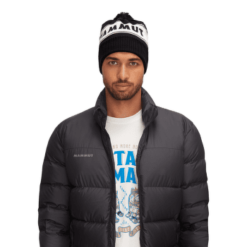 Čiapka Mammut PEAKS BEANIE black-white 0047