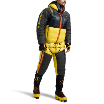 Bunda La Sportiva OLYMPUS TECH DOWN PARKA Black/Yellow