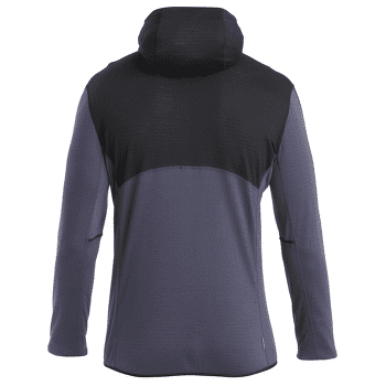 Triko dlouhý rukáv Icebreaker Merino 200 RealFleece™ Descender LS Zip Hoodie Men BLACK/GRAPHITE/CB