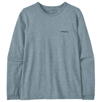 Tričko dlhý rukáv Patagonia Long-Sleeved P-6 Logo Women Thermal Blue