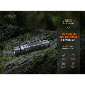 Svítilna Fenix Svítilna E35R + difuzér