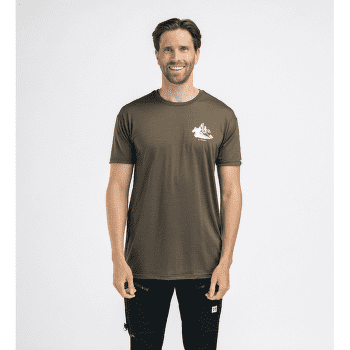 Triko krátký rukáv Aclima LightWool Tee Mountain Men Jet Black
