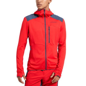 Mikina La Sportiva AEQUILIBRIUM THERMAL HOODY Men Night Sky/Chalk