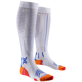 Podkolienky X-Bionic X-SOCKS RUN EXPERT EFFEKTOR OTC WHITE/ORANGE/TWYCE BLUE