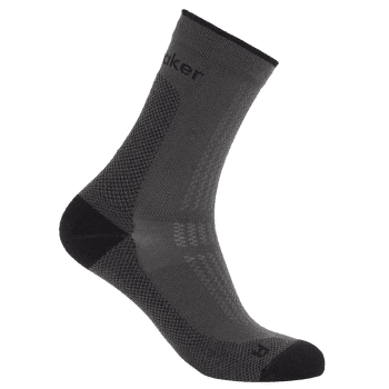 Ponožky Icebreaker Merino Hike+ Ultralight Quarter Women OBSIDIAN/BLACK