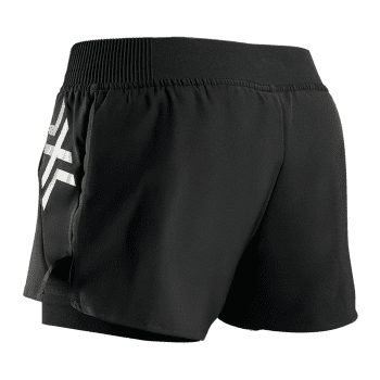 Kraťasy X-Bionic TWYCE RACE 2in1 SHORTS Women X BLACK/X BLACK