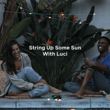 Svítilna BioLite Solar String 18’ Warm White