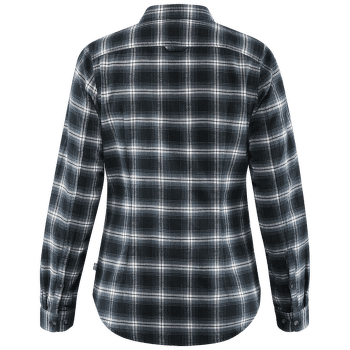 Košeľa dlhý rukáv Fjällräven Övik Flannel Shirt Women Dark Navy