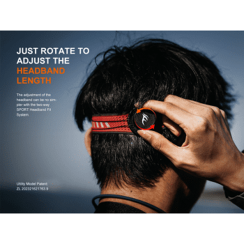 Čelovka Fenix Rechargeable Headlamp HL18R-T V2.0 Black