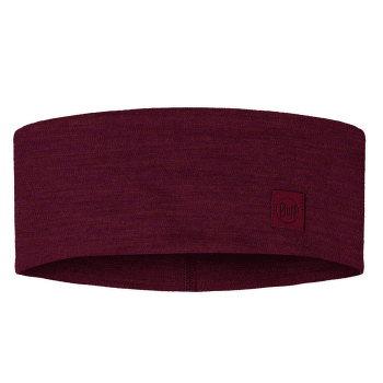 Čelenka Buff MERINO WIDE HEADBAND SOLID SOLID TIBETAN RED