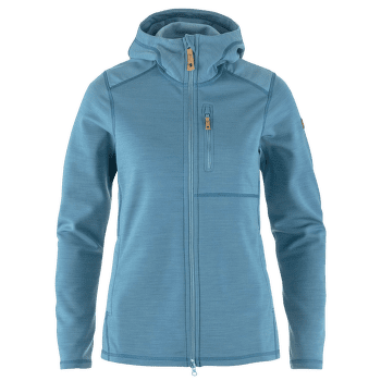 Bunda Fjällräven Keb Fleece Hoodie Women Dawn Blue