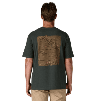 Triko krátký rukáv Patagonia Strataspire Responsibili-Tee Men Old Growth Green