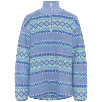Pulóver Kari Traa RUTHIE MIDLAYER HZ IRIS/PASTEL LIGHT BLUE