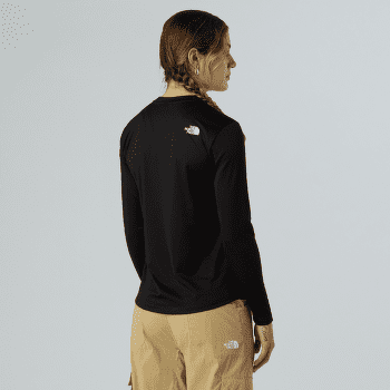 Triko dlouhý rukáv The North Face SHADOW LONG SLEEVE T-SHIRT Women TNF BLACK