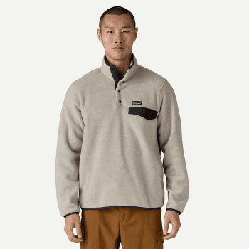 Mikina Patagonia Lightweight Synch Snap-T Pullover Men Nickel w/Clement Blue