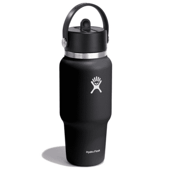 Termoska Hydro Flask 24 OZ WIDE FLEX STRAW TRAVEL BOTTLE 001 Black