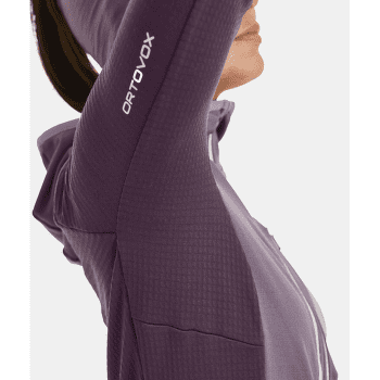 Bunda Ortovox FLEECE GRID HOODY WOMEN 54201 deep ocean