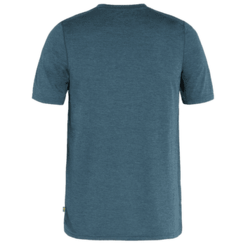 Tričko krátky rukáv Fjällräven Abisko Day Hike SS Men Indigo Blue
