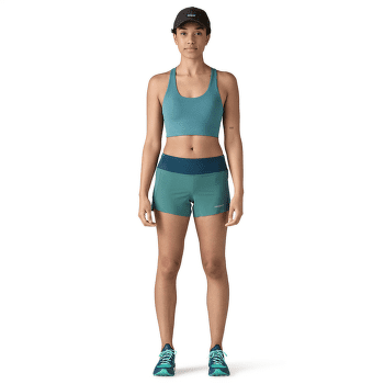 Kraťasy Patagonia Strider Pro Shorts Women Wild Botanist: Thermal Blue