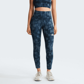Legíny The North Face Flex 25IN Tight-Print Women JZ9 SUMMIT NAVY DIFFUSED NATURE PRINT